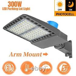 LED Shoebox Parking Lot Light 300With200W Commercial Outdoor Area Street Lighting