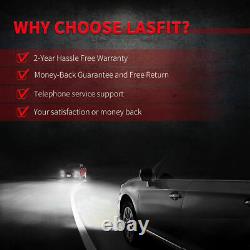 Lasfit H13 9008 LED Bulbs Headlight Hi/Lo Beam 6000K Super Bright LS Plus Series