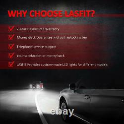 Lasfit LED Headlights H11 Low Beam Bulb 8000LM 6000K Super Bright LS Plus Series