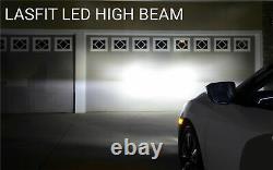 Lasfit LED Headlights Hi Low Fog Light for Chevy Silverado 2500HD 3500HD 07-2019