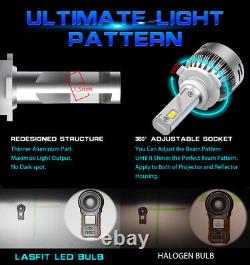 Lasfit LED Headlights Hi Low Fog Light for Chevy Silverado 2500HD 3500HD 07-2019