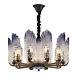 Luxury 10-light Crystal Chandelier Living Room E12 Lighting Led Ceiling Lamp