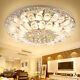 Luxury Crystal Chandelier Pendant Lamp Withremote Led Ceiling Lighting Fixture