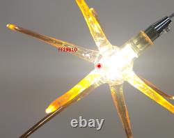 Luxury Meteor Shower Star Crystal Chandelier Hanging LED Lighting Light Pendant