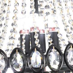 Modern Elegant Chandelier Ceiling Pendant Light K9 Crystal Lighting Lamp Fixture