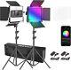 Neewer Dimmable 660 Led Light Video Lighting Kit With App Control 2 Pack