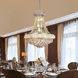 OSAQI Crystal Chandelier Lighting for Dining Room Modern Luxury K9 Bedroom Cr
