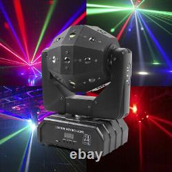 RGBW LED Laser Moving Head Stage Light DMX DJ Disco Party Effect Lighting USA