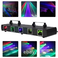 RGBY Stage LED Laser Light Disco Party Beam Lighting DMX Projector light Console