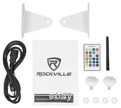 Rockville BEST STRIP 60 Rechargeable White Wash Light Bar/Wireless DMX+RGBWA+UV