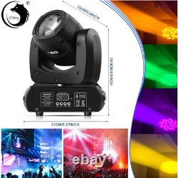 Stage Light Moving Head Light 8 Gobos 8 Colors DMX Sound Activated for DJ Party