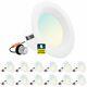 Sunperian 4 Recessed Lighting Led Can Lights 5 Color Option 10w=60w 12 Pack