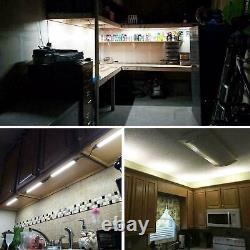 Under Cabinet LED Lighting Kit Lamp Counter Shelf Kitchen Light Strip 1FT 5000K