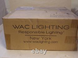 WAC Lighting FM-131114-AB LED 14 Semi-Flush Mount Ceiling Light, Aged Brass