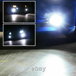 White LED Headlight Light Fog Bulbs Combo For Chevy Suburban Tahoe 2007-2014