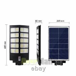 100000lm 1600w Solar Led Street Light Commercial Outdoor Ip67 Road Lamp+pole