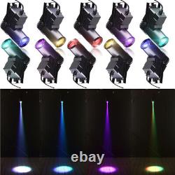 10pcs 30w Rgbw Led Stage Lighting Dmx512 Pin Spot Dj Disco Club Party Beam Light