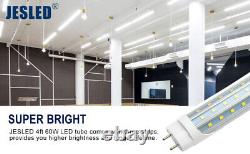 25 Pack T8 4FT LED Tube Light Bulbs 60W 4' G13 Bi-Pin 6500K LED Shop Light Bulbs <br/>
	
- 25 Pack T8 4FT Ampoules LED Tube Lumière 60W 4' G13 Bi-Pin 6500K Ampoules LED pour Magasin