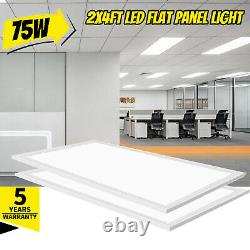 2x4 Led Panneau Vers Le Bas Lumière Slim Lampe Fixation Plafond Tile Ou Pendent 5-an De Garantie