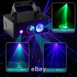 3in1 Led Pattern Laser Light Strobe Disco Bar Beam Projector Dj Stage Lighting