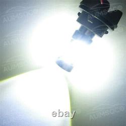 6x 6000k Led Phare High Low Beam+fog Ampoules Kit Pour Toyota 4runner 2010-2020