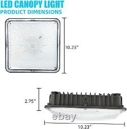 70w Led Canopy Light 8400lm 5500k Blanc Garage Essence Éclairage Etl - Listed