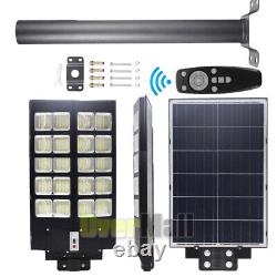 99000000lm Commercial Solar Street Light Ip67 Dusk To Dawn Secure Road Lamp+pole