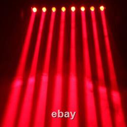 Barre lumineuse à tête mobile DMX 8LED RGBW Strip Wash/Beam Light pour éclairage de scène DJ Disc