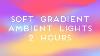 Colorful Gradient Wave Mood Led Ambient Lights Belle Pastel Colorful Video Backdrop 2 Heures
