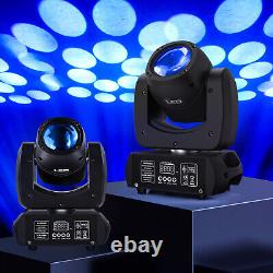 Éclairage de scène à tête mobile 150W 18 Prisme LED faisceau RGBW 8 Gobo DMX DJ Lumière de fête