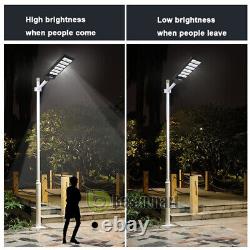 Extérieur Commercial 1000w Led Solar Street Light Ip67 Dusk-to-dawn Road Lamp+pole
