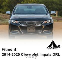 Feux De Brouillard Led Étanches Pour 2014-2020 Chevy Impala Kit De Commutateur De Câblage Pair L+r