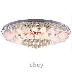 Lampe Pendentif Luxury Crystal Chandelier Avec Fixation De Plafond Led À Distance