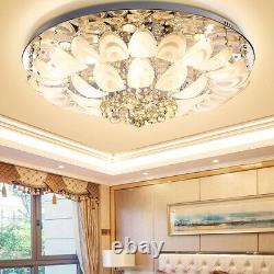Lampe Pendentif Luxury Crystal Chandelier Avec Fixation De Plafond Led À Distance