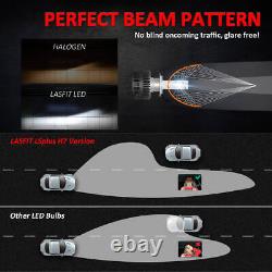 Lasfit H7 Low Beam Kit De Conversion Led Ampoule De Phare 6000k 8000lm Extreme Bright