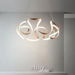 Led Pendentif Lumière Chandelier Éclairage Moderne Suspension Lampe Fixation Salle À Manger