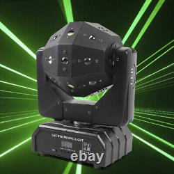 Lumière de scène à tête mobile laser RGBW LED nouvel éclairage d'effets DMX DJ Disco Party