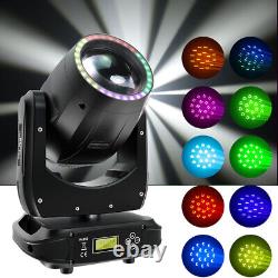 Lumière de tête mobile LED 200W RGBW DMX Gobo Beam pour éclairage de scène de spectacle DJ Disco