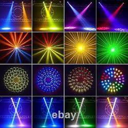 Lumière de tête mobile LED de 230W RGBW Gobo Beam pour éclairage de scène, spectacle DJ Disco avec DMX