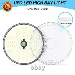 Luminaire d'éclairage industriel commercial d'entrepôt à LED UFO de 300 watts