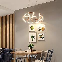 Luminaire suspendu LED, lustre moderne, éclairage, lampe suspendue pour salle à manger
