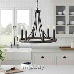Lustre en bois pour salle à manger, luminaire suspendu au plafond, lampe moderne pour cuisine américaine
