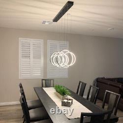 Nouvelle lampe suspendue LED de géométrie pour îlot de cuisine, lustre, éclairage plafonnier