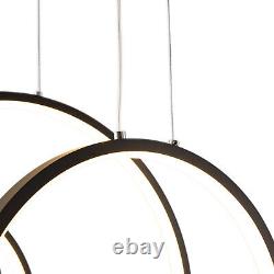 Nouvelle lampe suspendue LED de géométrie pour îlot de cuisine, lustre, éclairage plafonnier