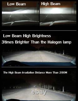 Pour Toyota Sienna 2006-2009 2010 Phare Led High Low Beam Mog Light White