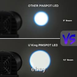 Projecteur LED BeamZ Pin Spot 50W 4IN1 DMX Effet Lumineux Balle Miroir Roue de Couleur