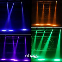 Projecteur à tête mobile LED 100W RGBW Beam Scène DJ Disco Bar Show DMX Eclairage Spot