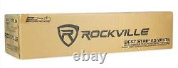 Rockville Best Strip 60 Rechargeable White Wash Light Bar/wireless Dmx+rgbwa+uv