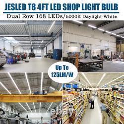 T8 4FT Ampoules de tube lumineux LED G13 Bi-Pin 28W 4FT Ampoule de lumière de magasin LED 4 pieds 6500K