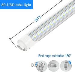 Tube lumineux LED T8 8FT R17D à 2 broches HO 72W 8ft LED 6500K 8640lm ampoules de magasin LED